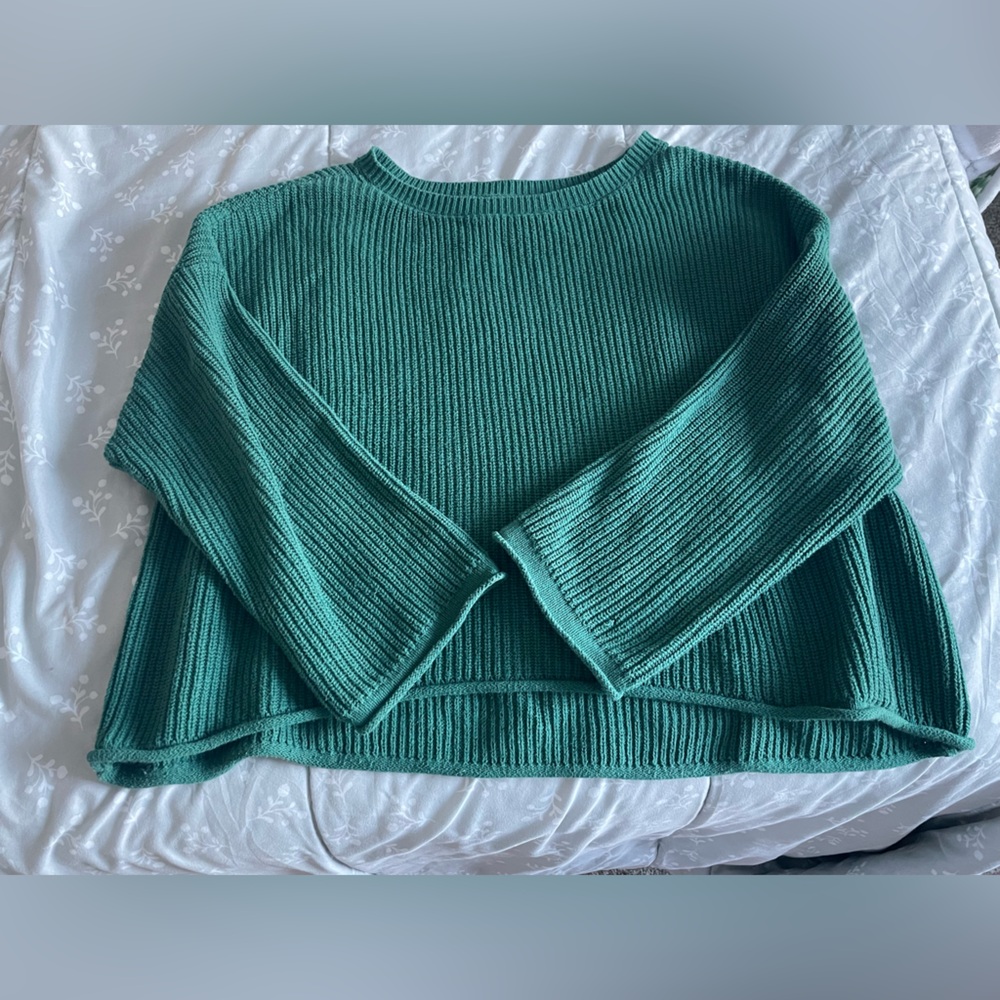 SO Women’s Green Knit Sweater